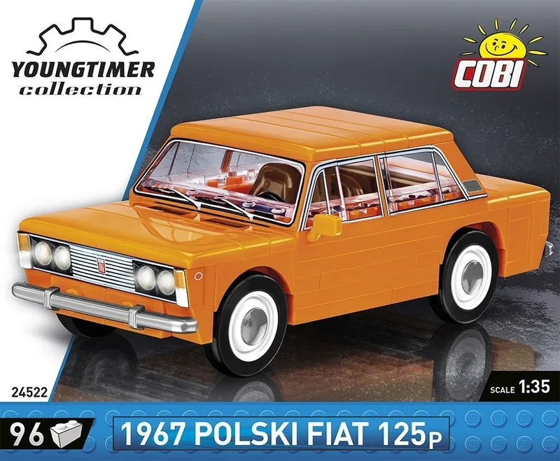24522 Polski Fiat 125p by COBI – interior photo 2 of 4