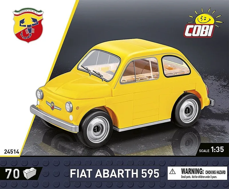 24514 Fiat Abarth 595 by COBI – interior photo 2 of 4