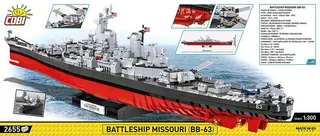 4837 Battleship Missouri (BB-63) de COBI – photo d’ambiance 4 sur 4