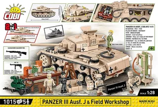2561 Panzer III Ausf. J & Field Workshop - Limited Edition de COBI – photo d’ambiance 4 sur 4