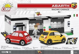 24501 Abarth Racing Garage fra COBI – miljøbillede 3 af 4