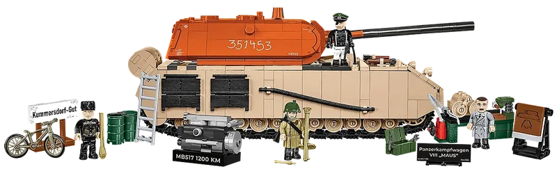 3137 Panzerkampfwagen VIII Maus - Limited Edition från COBI – produktbild 2 av 4