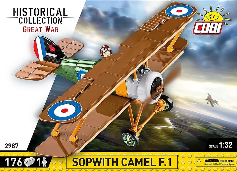 2987 Sopwith Camel F.1 fra COBI – miljøbillede 2 af 4