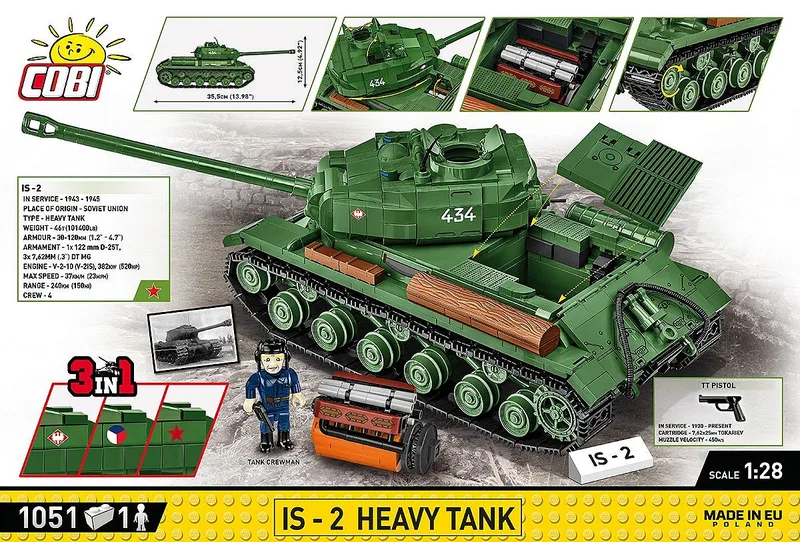 2578 IS-2 by COBI – interior photo 4 of 4