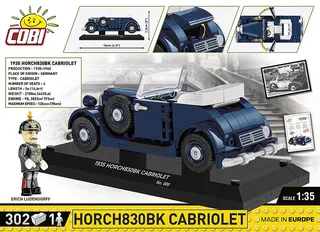2271 Horch830BK Cabriolet - Limited Edition de COBI – photo d’ambiance 3 sur 4