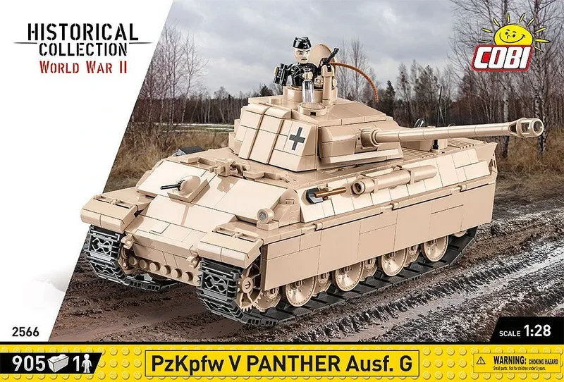2566 PzKpfw V Panther Ausf. G fra COBI – miljøbillede 2 af 4