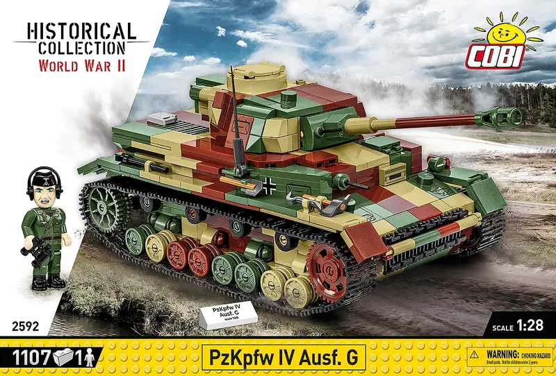 2592 PzKpfw IV Ausf. G de COBI – photo d’ambiance 3 sur 4