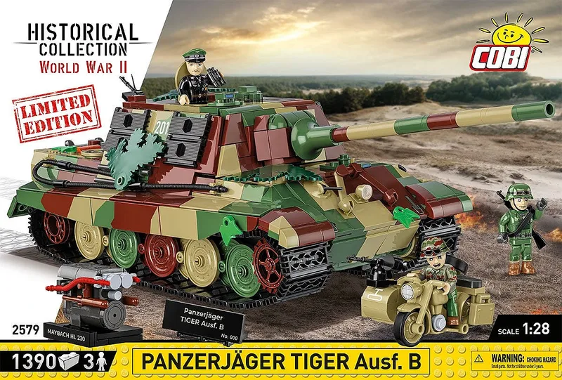 2579 Panzerjäger Tiger Ausf.B - Limited Edition från COBI – miljöbild 3 av 4
