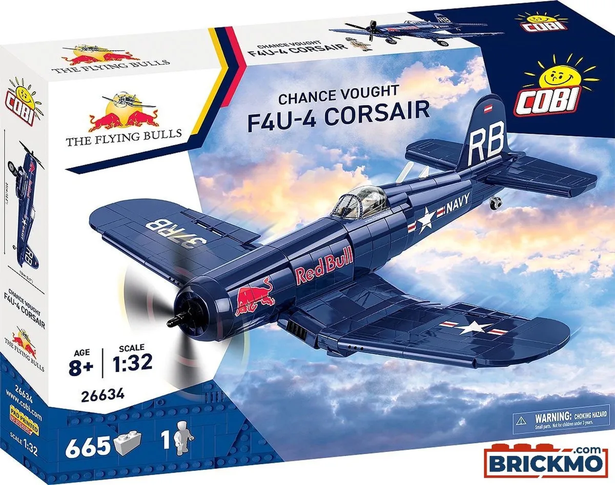 Red Bull The Flying Bulls 26634 Vought F4U Corsair 26634 van COBI – productfoto