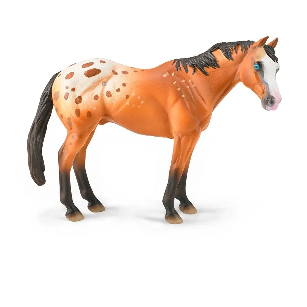 Étalon Appaloosa Figurine Éclair Brun de Collecta – photo du produit