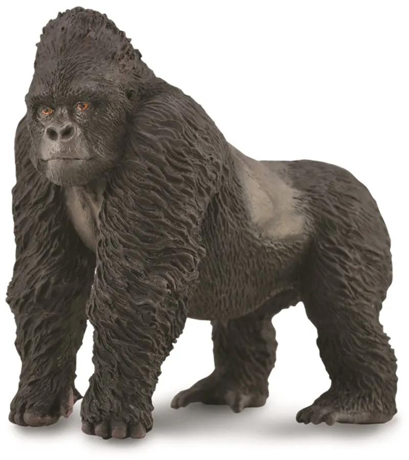Figurine - Berggorilla - (L) - Wilde Dieren - Handgeschilderd - Miniatuur by Collecta in Black – product photo