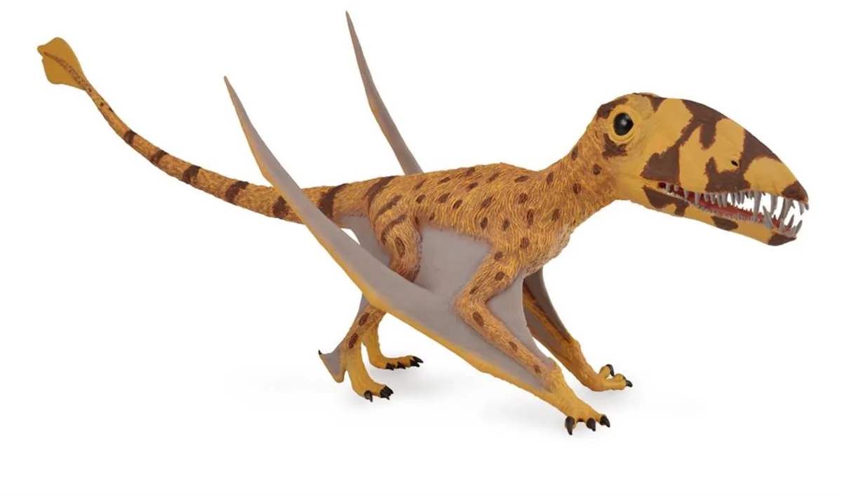 Tachan Dimorphodon Avec Mâchoire Mobile Deluxe de Collecta en Marron – photo du produit