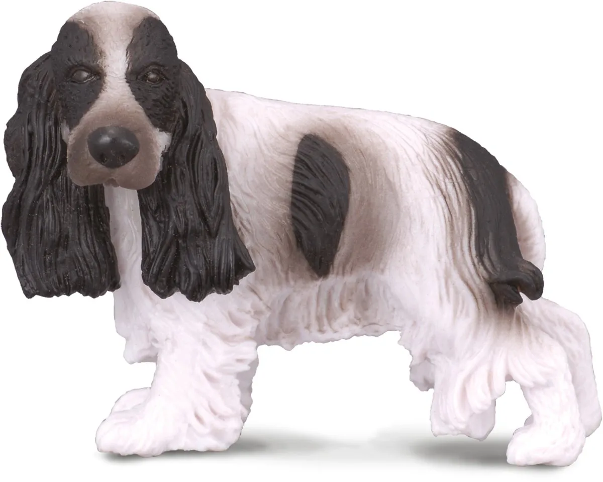 Figurine - Engelse Cocker Spaniel - (M) by Collecta in Black – product photo