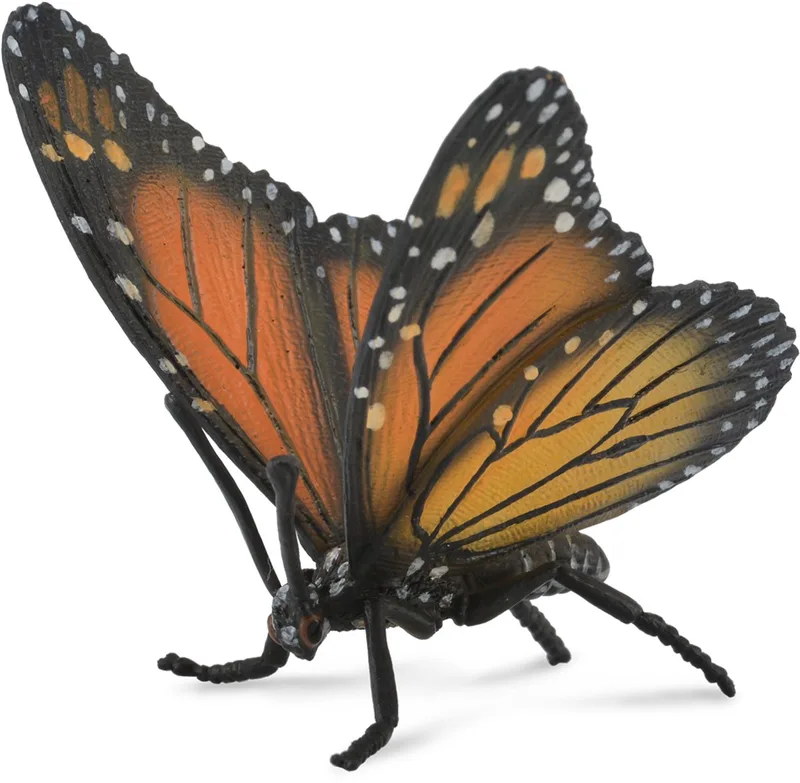 Figurine - Monarchvlinder - (L) - Insecten - Handgeschilderd - Miniatuur från Collecta i Flerfärgad – produktbild