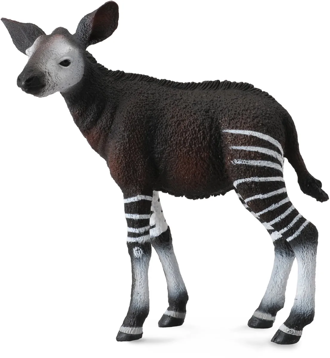 Figurine - Okapi Kalf - (M) fra Collecta i Sort – produktbillede
