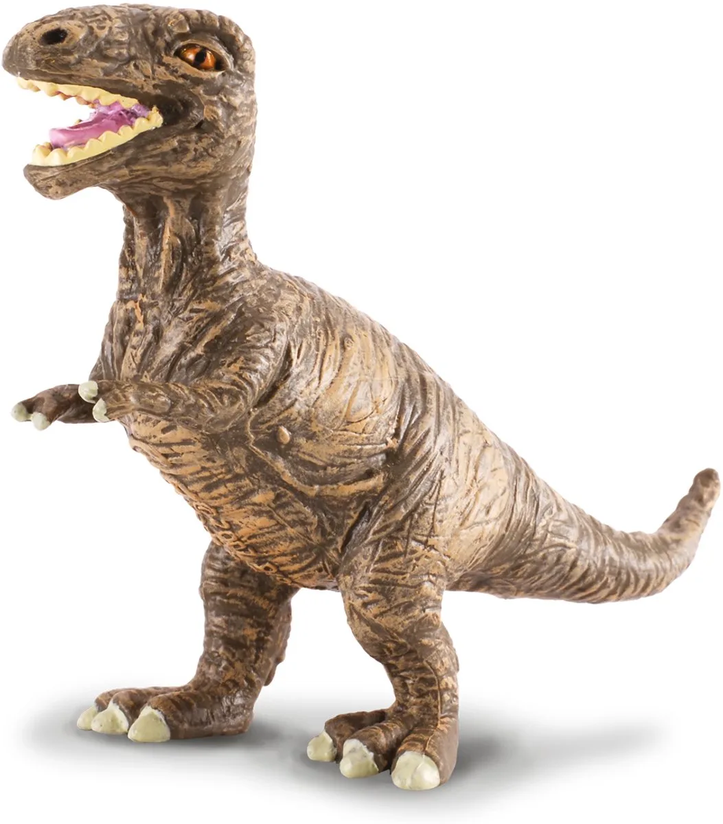 Figurine - Tyrannosaurus Baby - (S) - Prehistorie - Handgeschilderd - Dinosaurus - Miniatuur de Collecta en Vert – photo du produit