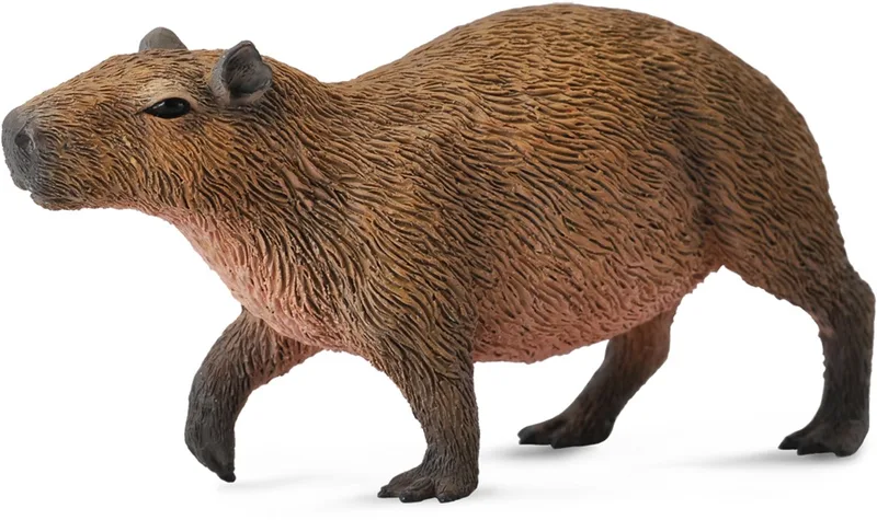 Figurine - Waterzwijn - (M) - Bosdieren - Handgeschilderd - Miniatuur by Collecta in Brown – product photo