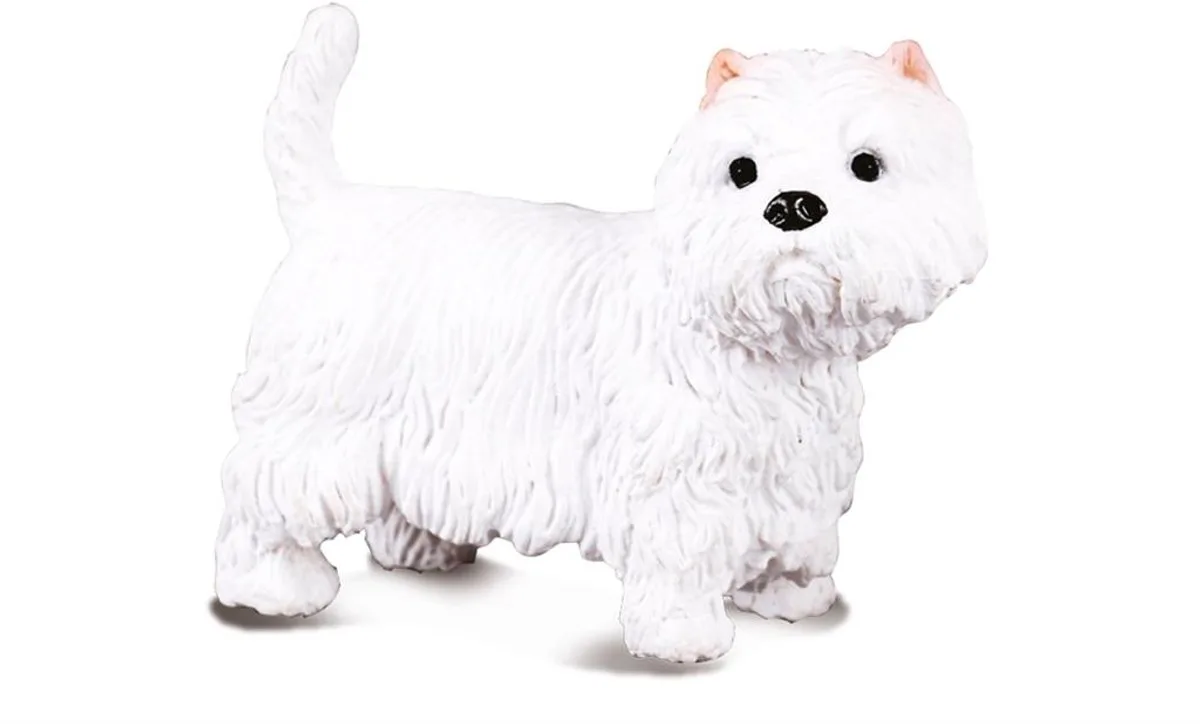 Figurine - Witte West Highland - (M) - Honden - Handgeschilderd - Miniatuur by Collecta in White – product photo