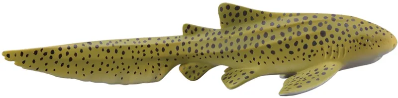 Figurine - Zebrahaai - (M) - Zeedieren - Handgeschilderd - Miniatuur by Collecta in Green – product photo