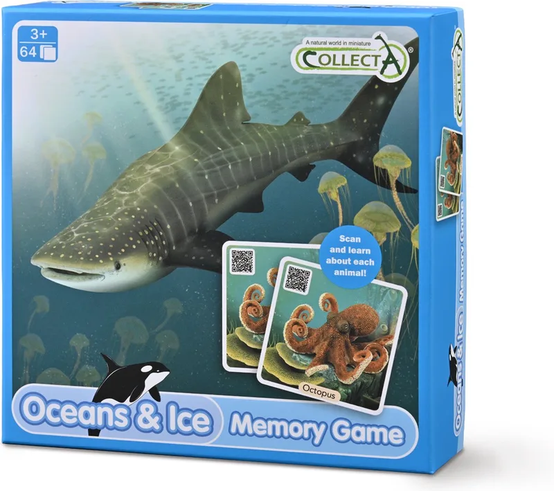 Geheugenspel - Oceanen från Collecta i Flerfärgad – produktbild