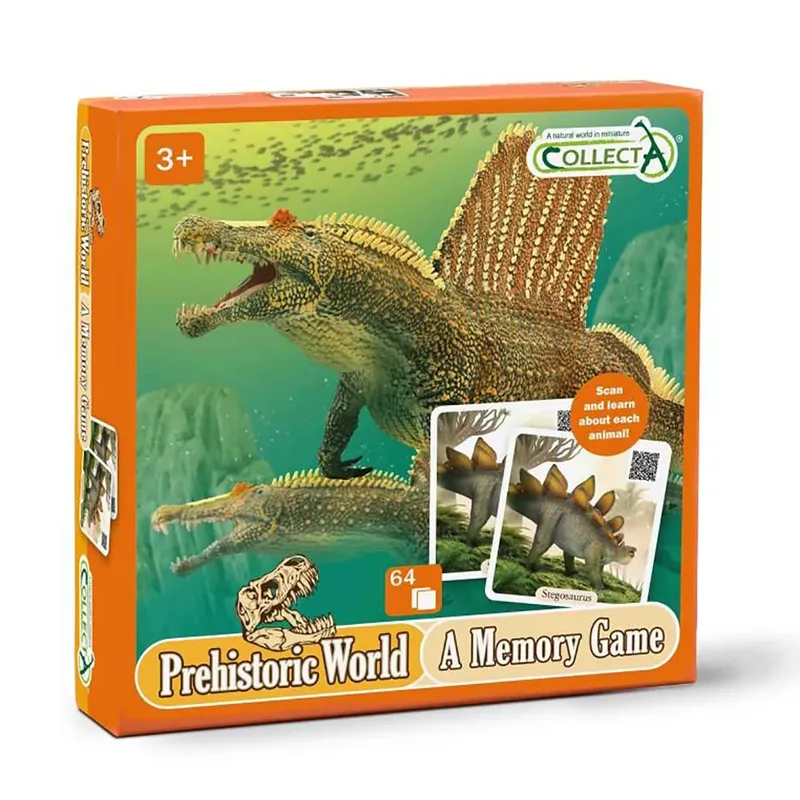 Geheugenspel Prehistorische Wereld von Collecta – Produktfoto