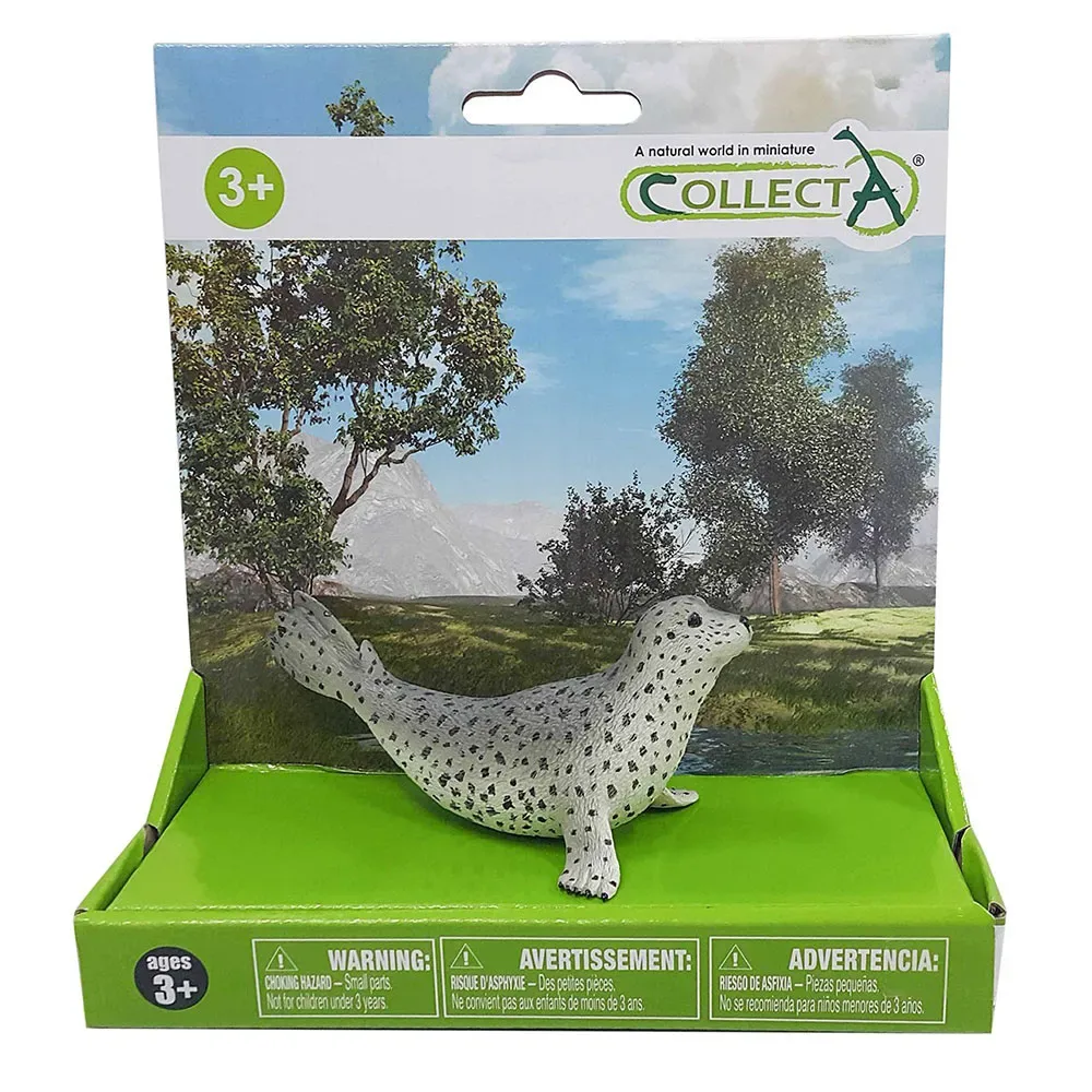 Phoque Tacheté Sur Une Plateforme de Collecta – photo du produit