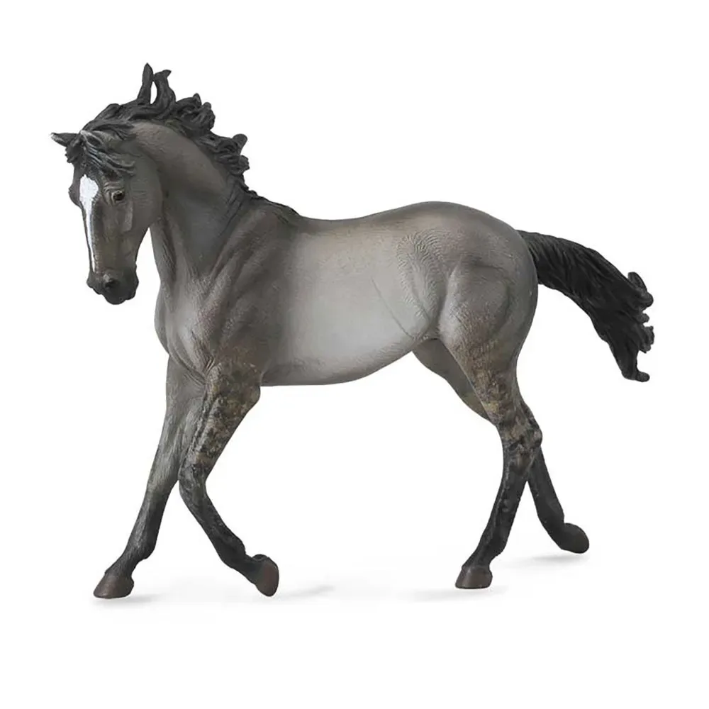 Graubraune Mustang-stute Figur von Collecta – Produktfoto