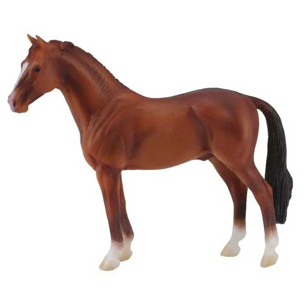 Hannoveranerhingstfigur fra Collecta – produktbillede