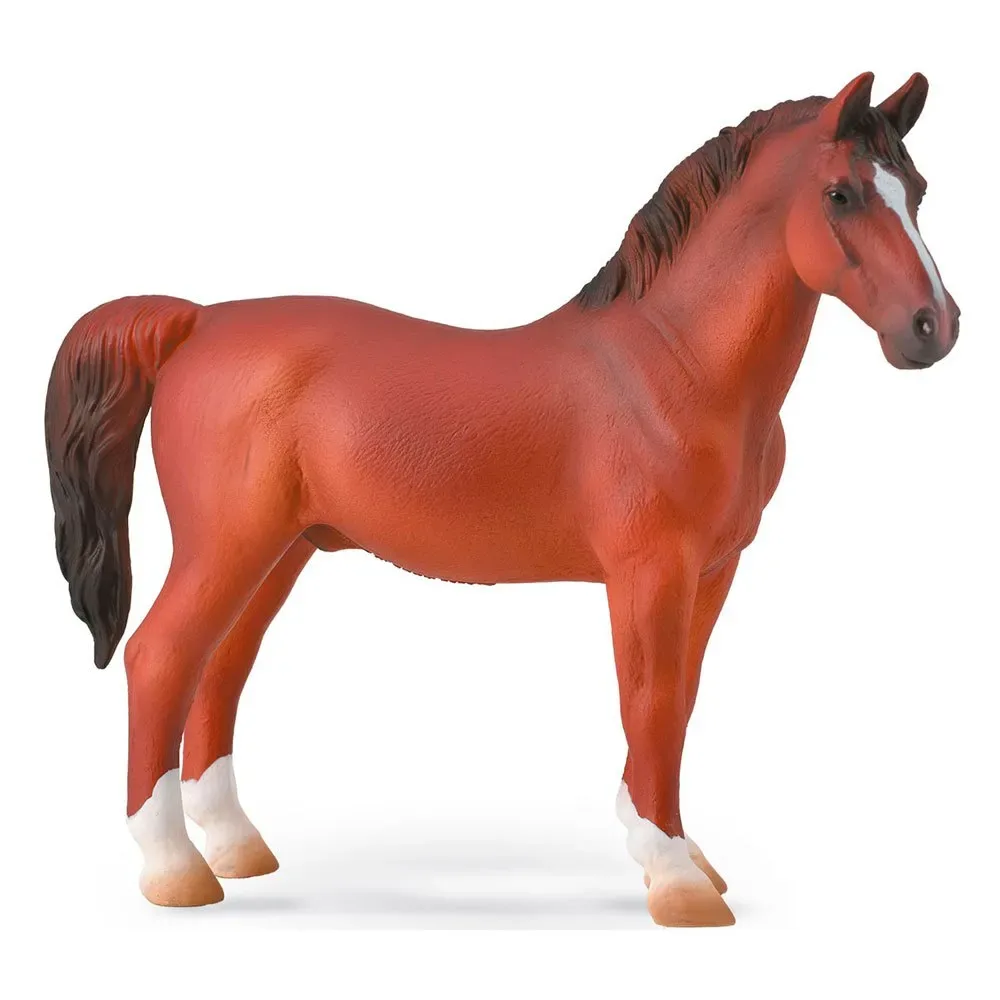 Étalon Hackney Châtain Xl Figurine de Collecta – photo du produit