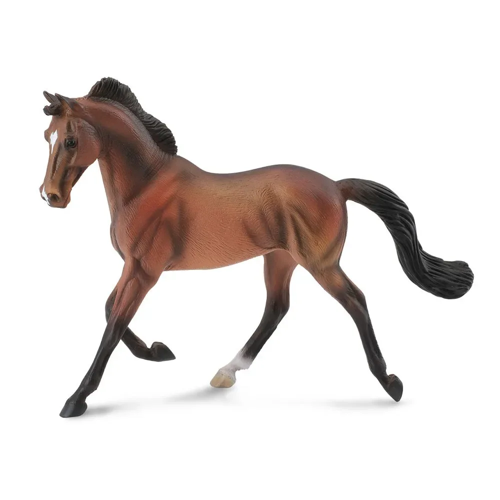 Kastanjebrun Fullblodssto Figur från Collecta – produktbild