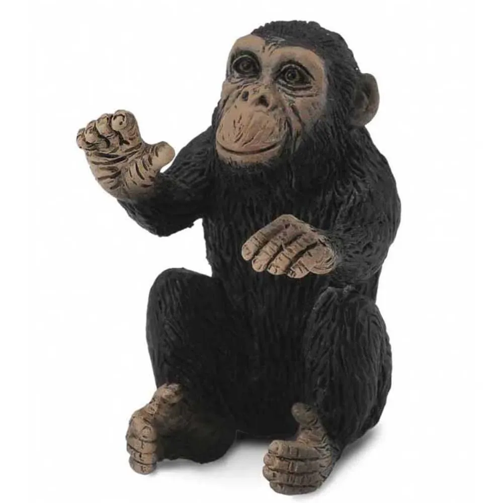 Figur Af En Chimpanseunge Der Krammer fra Collecta – produktbillede