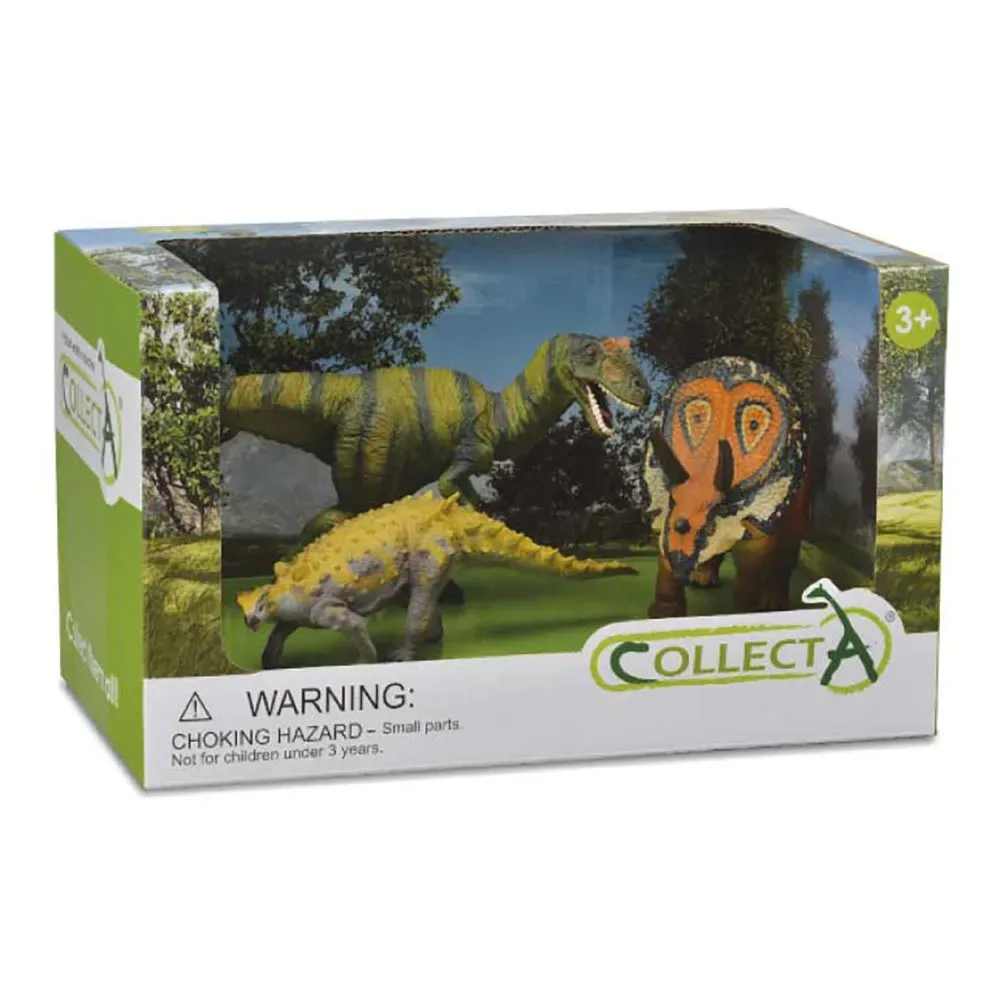 Prehistorisch Leven In Een Open Doos Figuur 3stukken fra Collecta – produktbillede