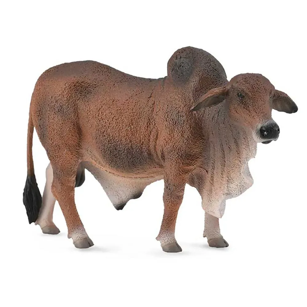 Rode Brahman Stier Figuur från Collecta – produktbild