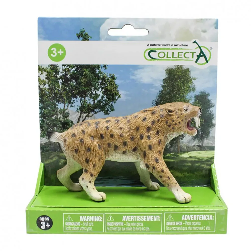 Figurine Smilodon Xl Sur Plateforme de Collecta – photo du produit