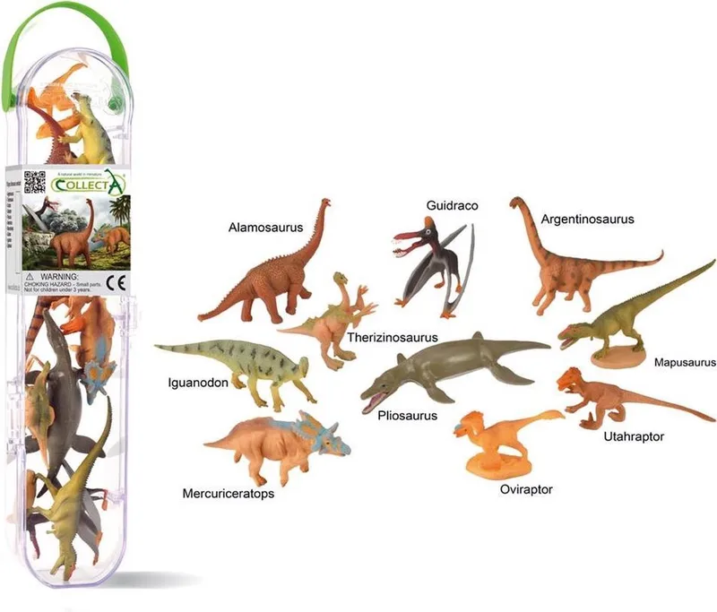 Speelset Dinosaurussen Junior - 12-delig voor 4+ jaar by Collecta in Multicolour – product photo