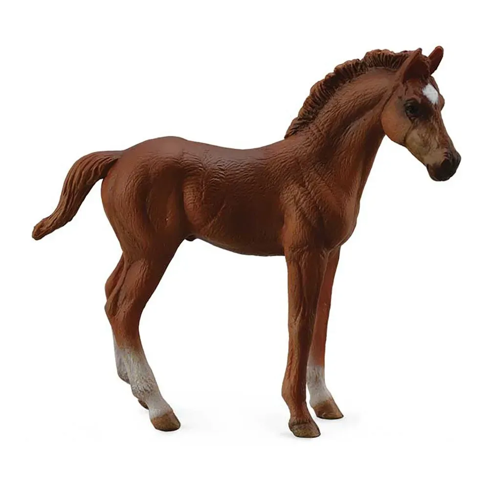 Stående Figur Av Kastanjefärgat Föl von Collecta – Produktfoto