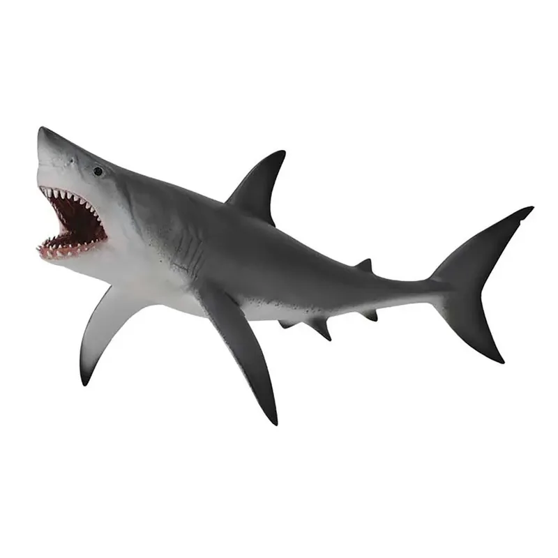 Witte Haai Met Open Mond-xl88729 Figuur fra Collecta – produktbillede