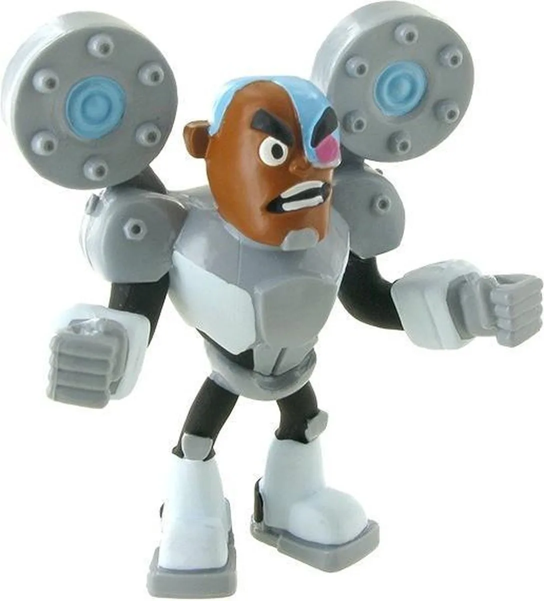 Dc Comics Teen Titans Go! Speelfiguur Cyborg 8 Cm by Comansi in Grey – product photo