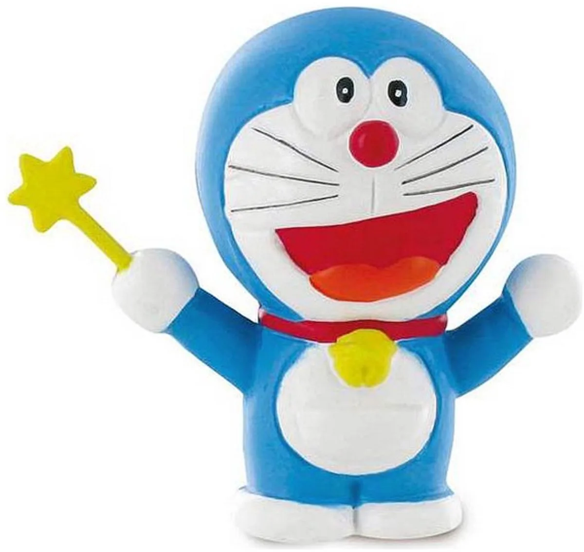 Figuur Doraemon Comansi von Comansi in Blau, Rot, Grün, Gelb, Rosa, Weiß, Schwarz – Produktfoto