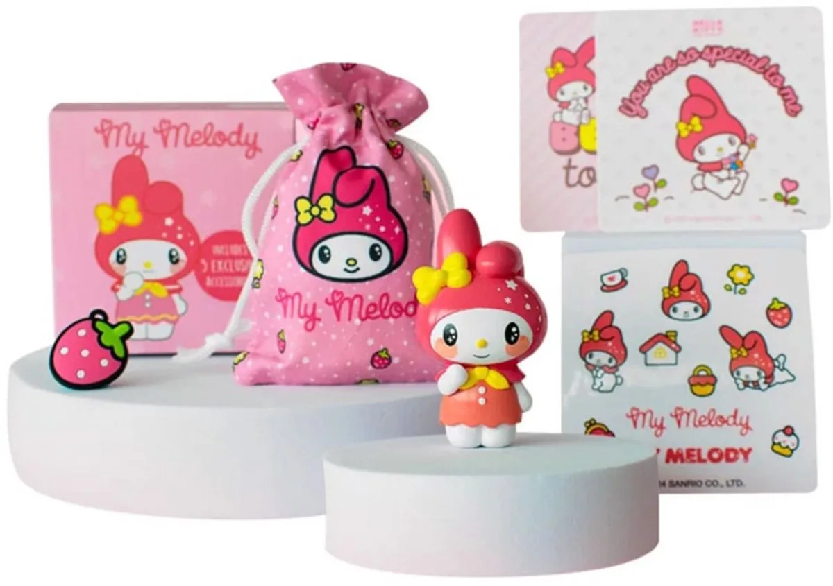 Hello Kitty and Friends Mini figure My Melody 6 cm Mini-Figuur von Comansi in Mehrfarbig – Produktfoto