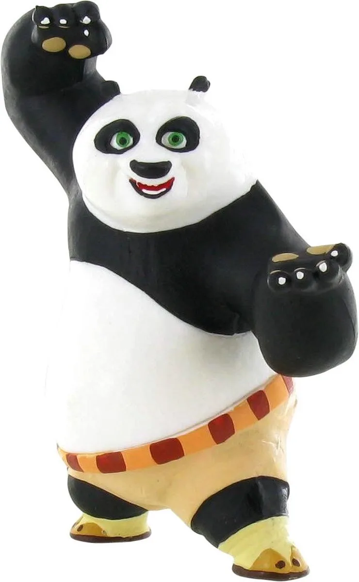 Kung Fu Panda: Po Defense de Comansi en Blanc, Noir – photo du produit