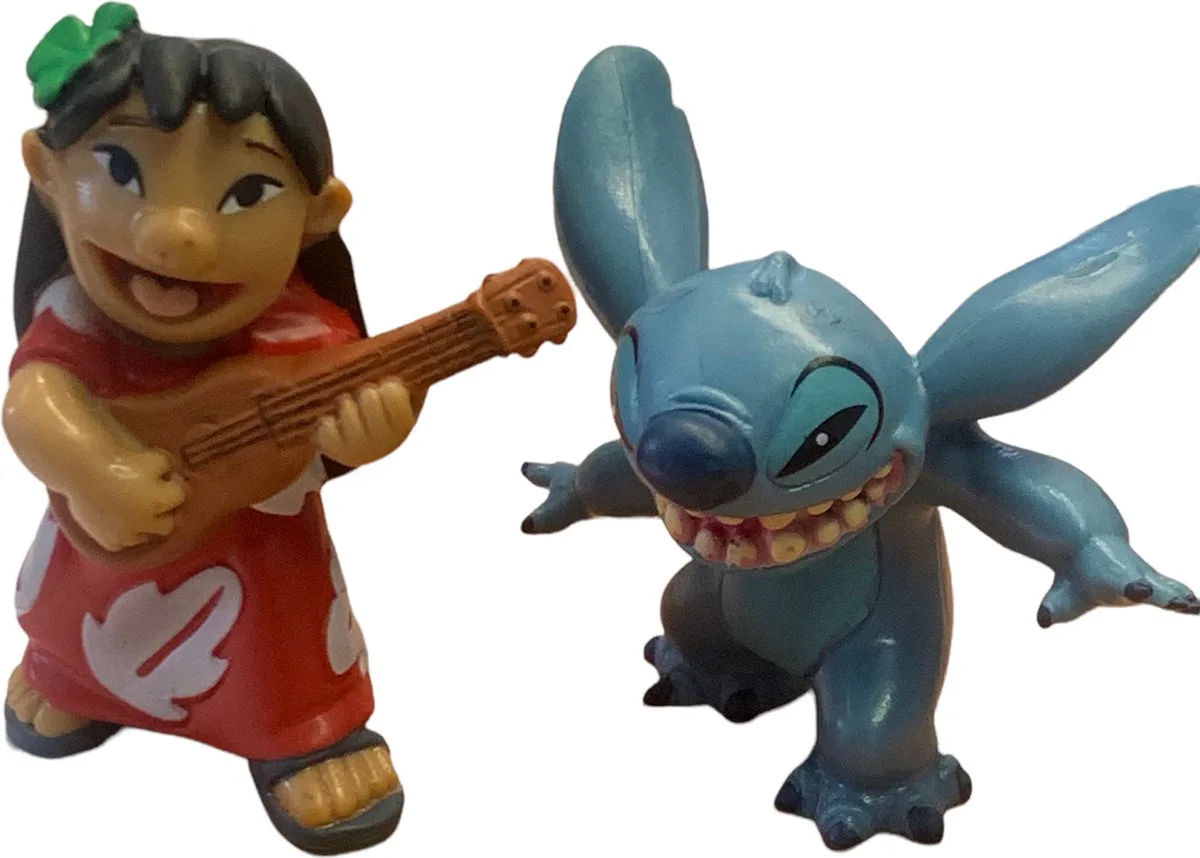 Lilo en Stitch speelfiguurtjes Disney Comansi ca. 6 cm fra Comansi i Blå – produktbillede