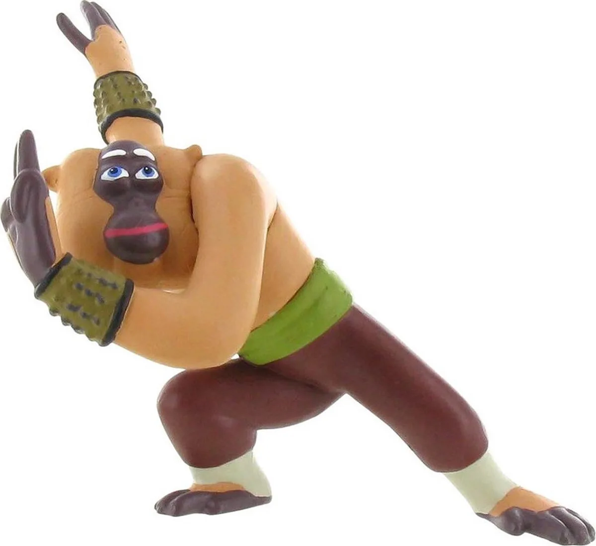 Meester Aap - Monkey Kung Fu Panda Serie - 10 cm by Comansi in Bruin licht – product photo