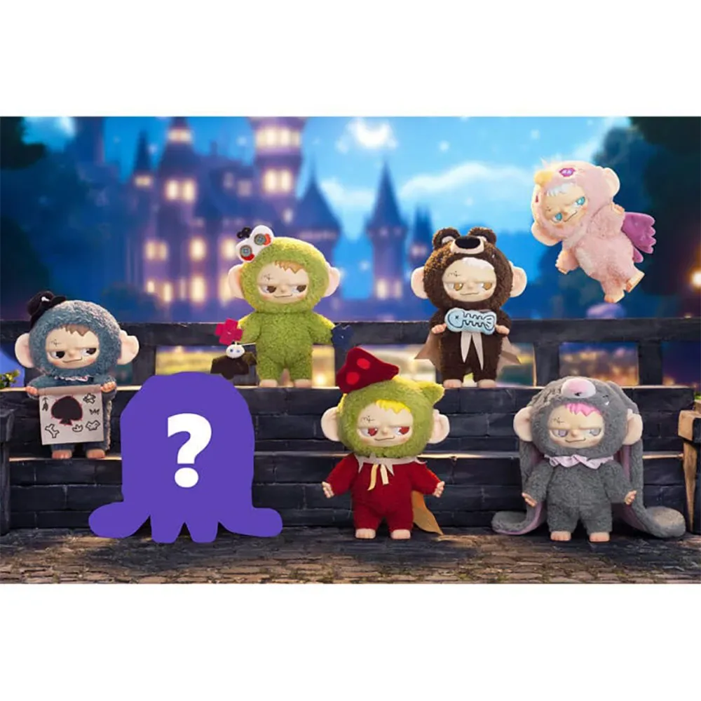 Rong Creator Pitenaught Naughty League Blind Box Display 6 Units 20 Cm Bamse fra Comansi – produktbillede