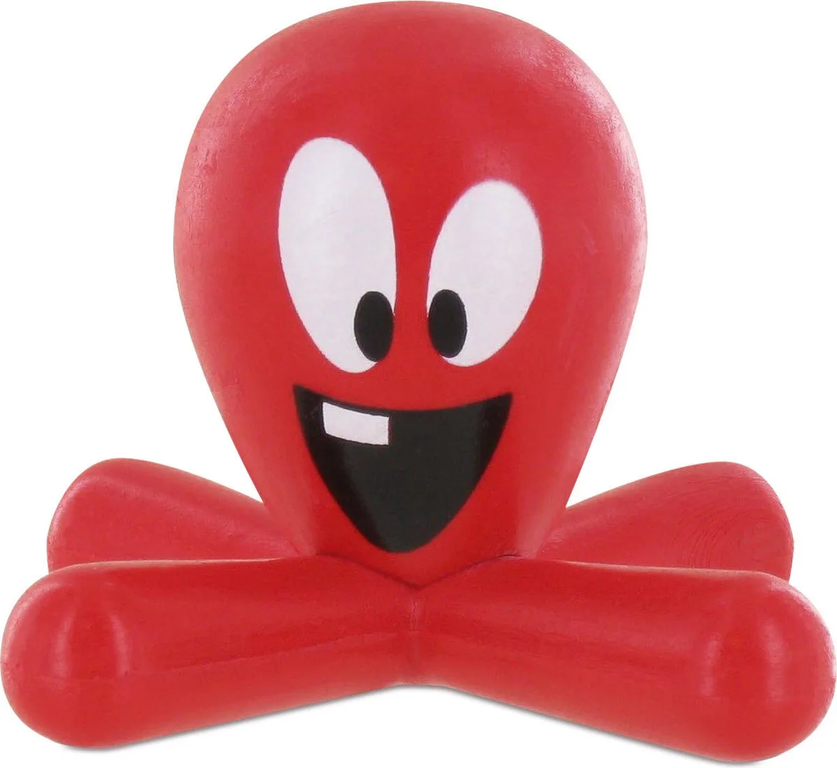 Pocoyo - speelfiguurtje octopus Fred - 4,5 cm - kunststof fra Comansi i Rød – produktbillede