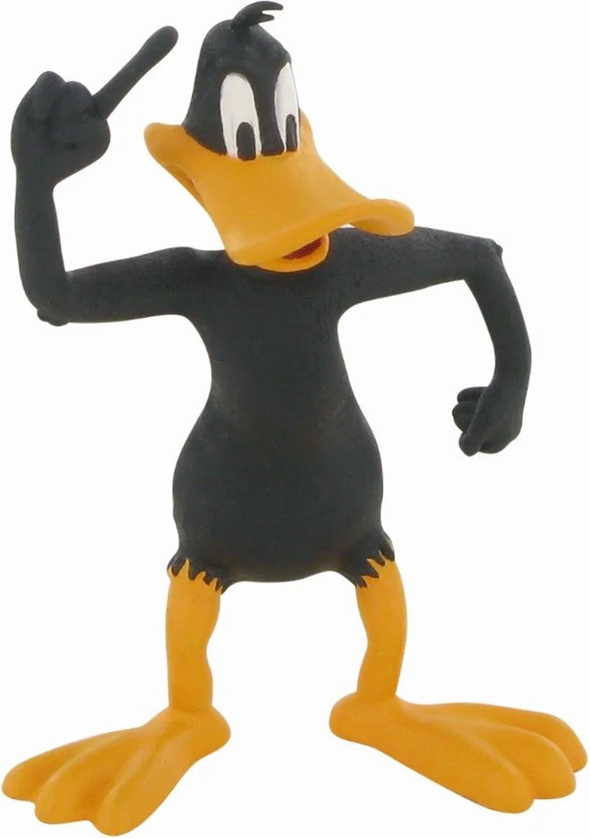 Speelfiguur Looney Tunes: Daffy Duck 9 Cm van Comansi in Zwart – productfoto