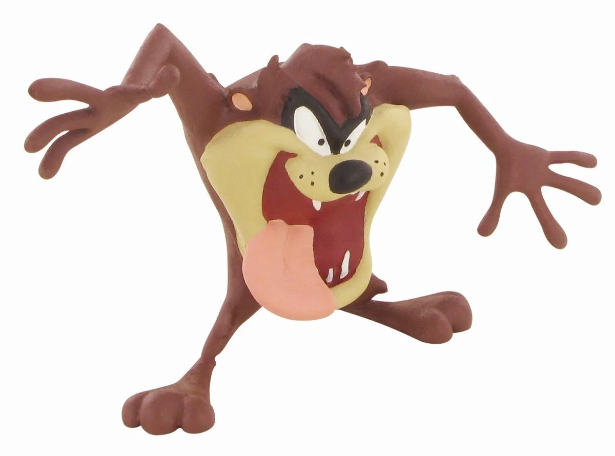 Speelfiguur Looney Tunes: Tasmanian Devil 9 Cm by Comansi in Brown – product photo