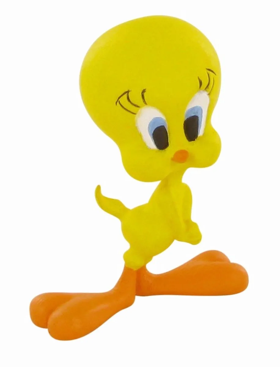 Speelfiguur Looney Tunes: Tweety 7 Cm van Comansi in Geel – productfoto