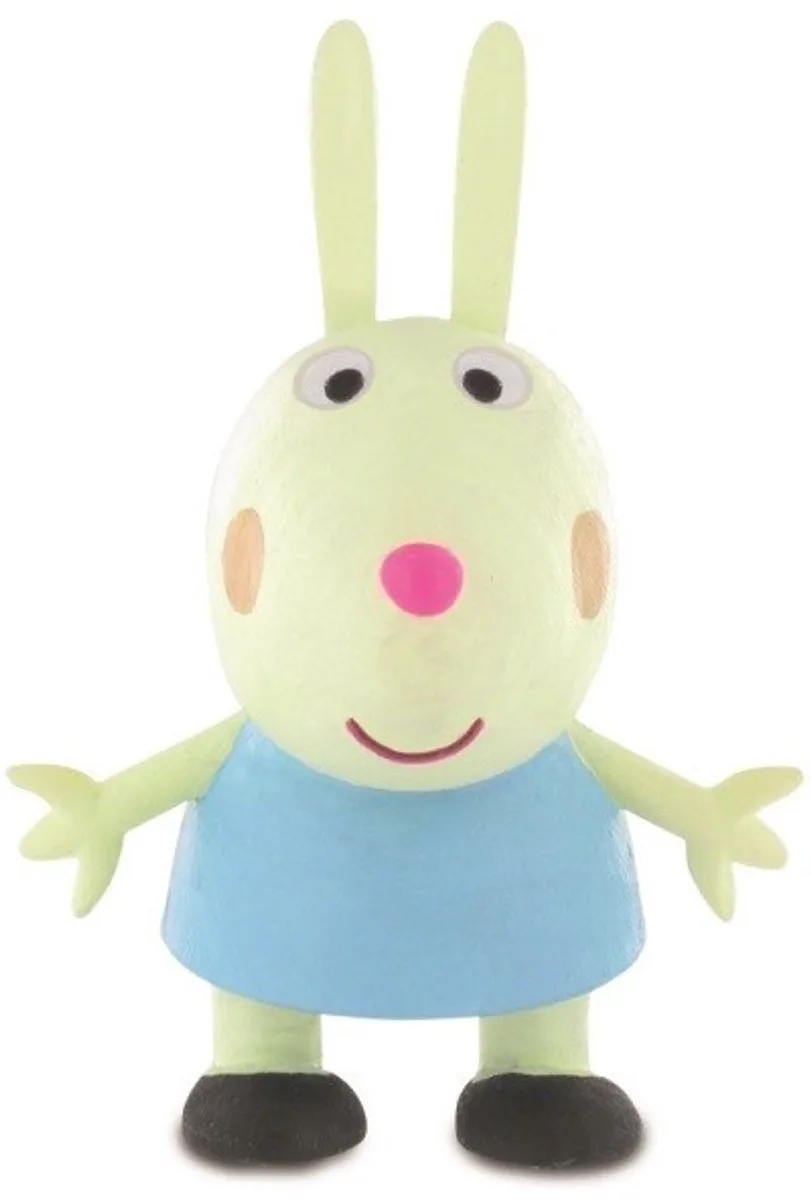 Speelfiguur Peppa Pig: Rebecca Rabbit 6 Cm by Comansi in White – product photo