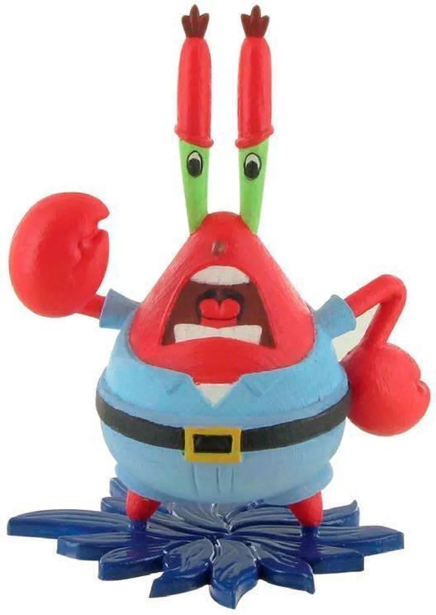 Speelfiguur Spongebob Mr. Krabs 7 Cm de Comansi en Multicolore – photo du produit